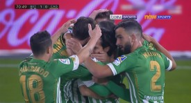 奥萨苏纳新星穆尼奥斯远射破门，西甲赛场力挽狂澜1比1战平